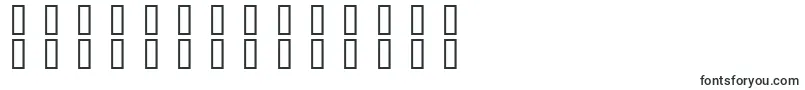 フォントTarpino – アラビア文字